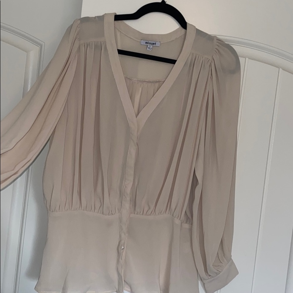 VICI button down top